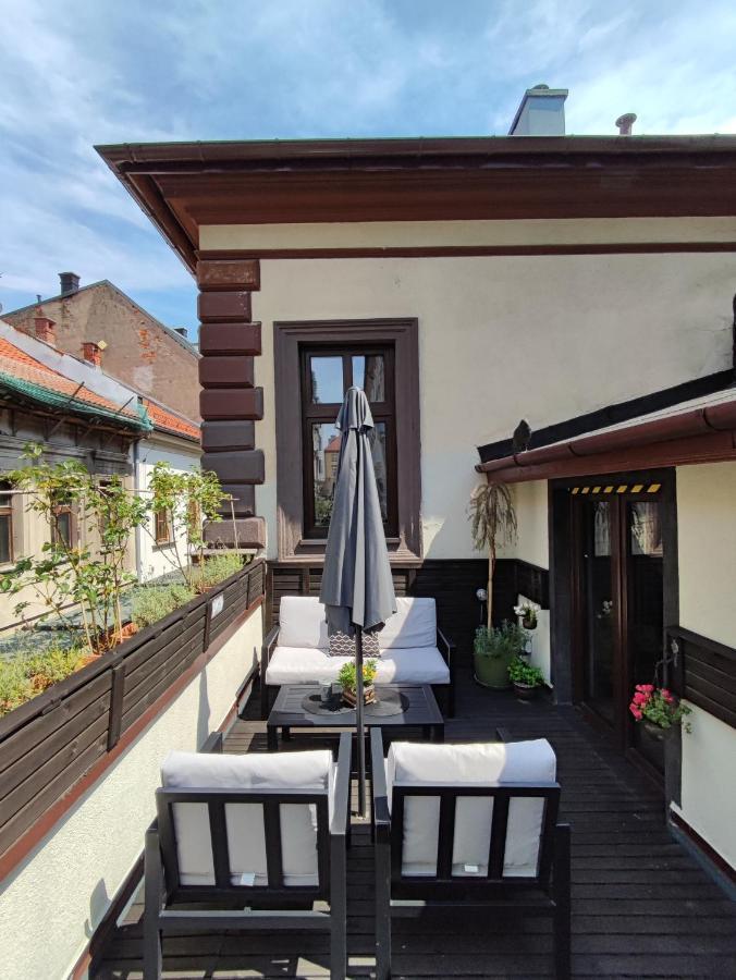Apartament Podcienie Z Tarasem Bielsko-Biala Old Town 외부 사진